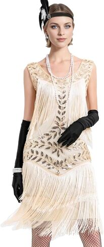 فساتين الزعانف من عشرينيات القرن العشرين فساتين تنكرية لأزياء غاتسبي العظيم في العشرينيات in Kuwait