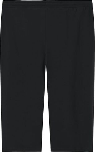 Weintee Women's Plus Size Drawstring Cotton Knit Capris with Pockets in Saudi Arabia