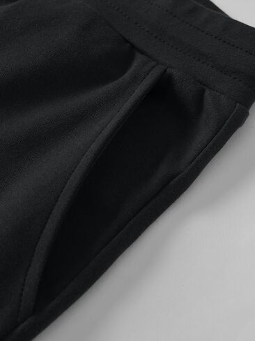 Weintee Women's Plus Size Drawstring Cotton Knit Capris with Pockets in Saudi Arabia