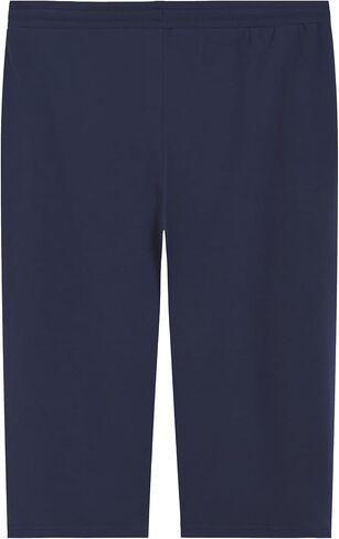 Weintee Women's Plus Size Drawstring Cotton Knit Capris with Pockets in Saudi Arabia