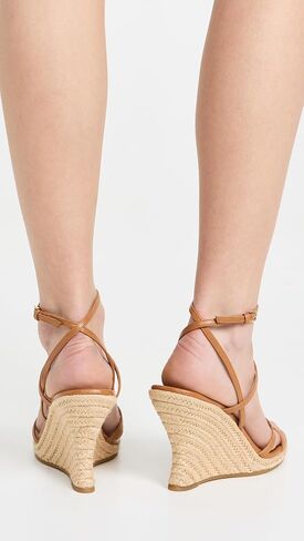Tory Burch Women's Capri Miller Espadrille Wedges 85mm in Kuwait