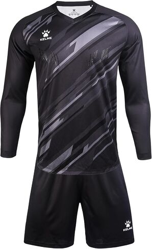 KELME Men Goalkeeper Jersey Kid Padded Goalkeeper Soccer Jersey and Shorts Socks Adults Men's Goalie Jersey in Saudi Arabia