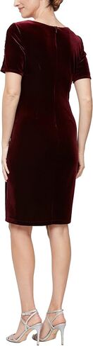 S.L. Fashions Women's Short Sequin Sheath Dress in Saudi Arabia