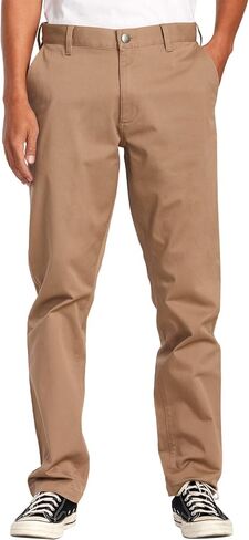 RVCA The Weekend Stretch Pants Dark Khaki 1 32 32 in Saudi Arabia