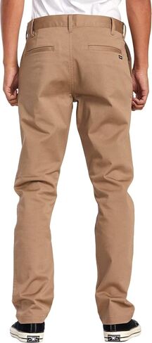 RVCA The Weekend Stretch Pants Dark Khaki 1 32 32 in Saudi Arabia