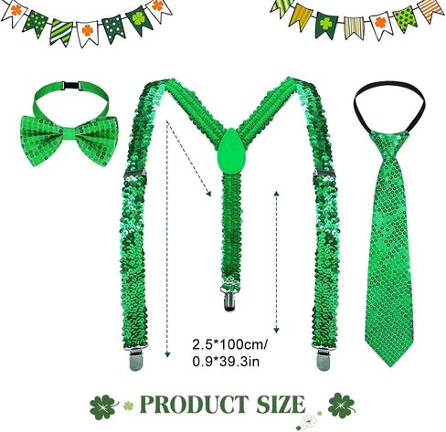 بريق الترتر الحمالات البريق الحمالات المرنة وربطة العنق حزب قابل للتعديل ربطة العنق الحمالات للرجال والنساء in Kuwait