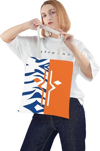 WZMPA Ahsoka Canvas Tote Bag Ahsoka Fans Gift Clone Wars Shoulder Bag For Movie Fans in Saudi Arabia