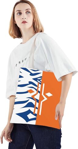 WZMPA Ahsoka Canvas Tote Bag Ahsoka Fans Gift Clone Wars Shoulder Bag For Movie Fans in Saudi Arabia