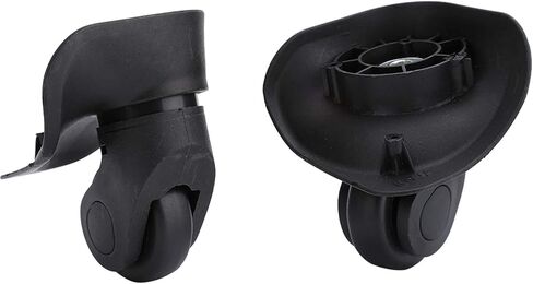 Samsonite Luggage Replacement Wheels Replacement Wheels Plastic 2Pcs Set PVC Luggage Wheels Replacement Single Roller for Suitcase Accessory in Saudi Arabia