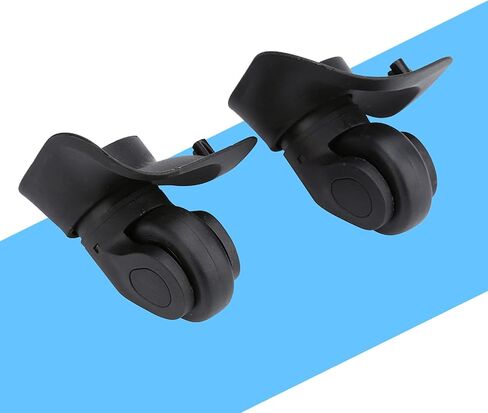 Samsonite Luggage Replacement Wheels Replacement Wheels Plastic 2Pcs Set PVC Luggage Wheels Replacement Single Roller for Suitcase Accessory in Saudi Arabia