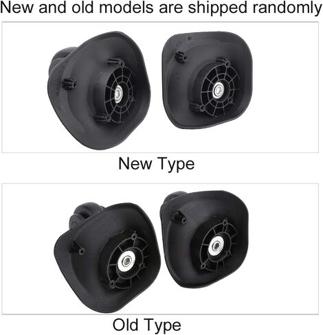 Samsonite Luggage Replacement Wheels Replacement Wheels Plastic 2Pcs Set PVC Luggage Wheels Replacement Single Roller for Suitcase Accessory in Saudi Arabia