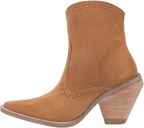 Dingo Womens Classy N' Sassy Snip Toe Casual Boots Ankle High Heel 3" & Up - Black in Saudi Arabia