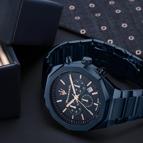 مازيراتي - R8873642008، ازرق، حركة كوارتز in Kuwait