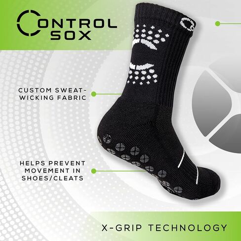 Control Sox - Anti-Slip Soccer Grip Socks, High-Performance Soccer Socks, Non-Slip Athletic Socks in Saudi Arabia
