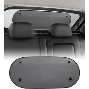 Back Window Sun Shade for Car,Car Window Screen for Car Back Window,Car Rear Window Sunshade with Suction Cups,Car Sun Shade Windshield Sun UV Rays Protection,Car Window Shade