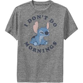 Disney Kids' Stitch Mornings T-Shirt
