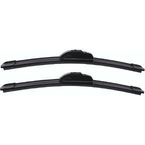 24""+18"" Front Windshield Wiper Blade Premium Quality All Season Silent (Set of 2)