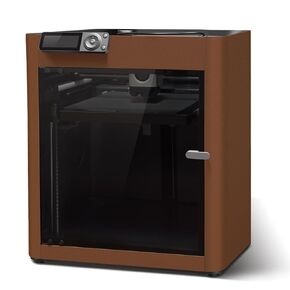 BIQU Panda Fur, Protective Wrap for Bambu Lab P1S 3D Printer, Enclosure Protector Only for P1S, Scratch-proof Stain-proof Protective Film, Classy Brown