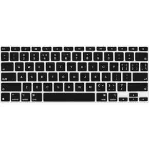 TPU Keyboard Cover Skin for 2024 Newest iPad Pro M4 Chip 13 inch (A2925/A2926) Magic Keyboard Premium Ultra Thin Protector Accessories US ANSI Layout (Transparent)
