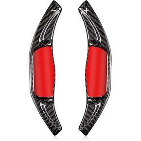 Steering Wheel Shift Paddle Extension Cover, Carbon Fiber Shift Paddle Accessories for Toyota Camry 18-22, for Avalon 2019-2023,for RAV4 2019-2023,for Corolla 2019-2023 (Black) in Saudi Arabia