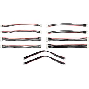 Apex RC Products JST-XH 2S/3S/4S/5S/6S Balance Plug Extension - 2 Each #1095