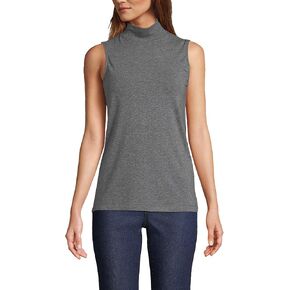 Lands' End Women's Lightweight Jersey Mock