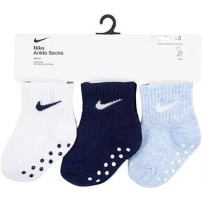 Nike 3 Pack Non-Slip Lightweight Ankle Socks