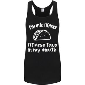 Tank Tops for Women-Womens Funny Saying Fitness Workout Racerback Tank Tops Sleeveless Shirts