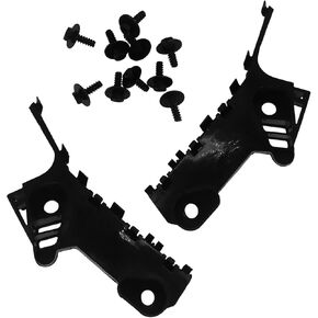 LH+RH Front Bumper Cover Bracket Retainer & 10 pcs Fender Liner Splas Hex Head Bumper Cover Screws Bolts Compatible with for Mazda 6 2014-2015