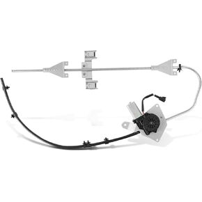 A-Premium Electric Power Window Regulator with Motor Compatible with Freightliner M2, Driver Side