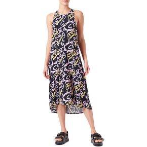 Emporio Armani Women's Long Dress Logo Print Cover-up