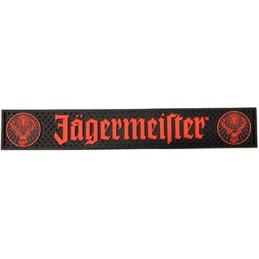 Jagermeister Black & Orange Logo Bar Mat in Saudi Arabia