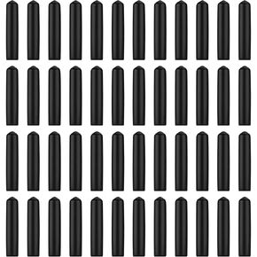Lounsweer 100 Pcs Black Rubber Pourer Cap Liquor Bottle Pourer Cover Dispenser Spout Dust Covers Liquor Bottle Covers Spout Cap