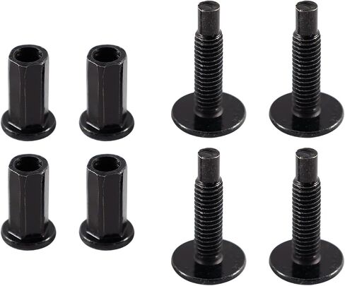 Tailgate Molding Cap Hardware Kits - Tailgate Cover Cap 4 Screw Bolts and 4 Nuts Hardware Compatible with 2007-2013 C-hevrolet G-MC Silverado Sierra and More in Saudi Arabia