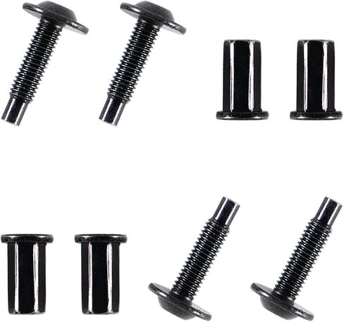 Tailgate Molding Cap Hardware Kits - Tailgate Cover Cap 4 Screw Bolts and 4 Nuts Hardware Compatible with 2007-2013 C-hevrolet G-MC Silverado Sierra and More in Saudi Arabia