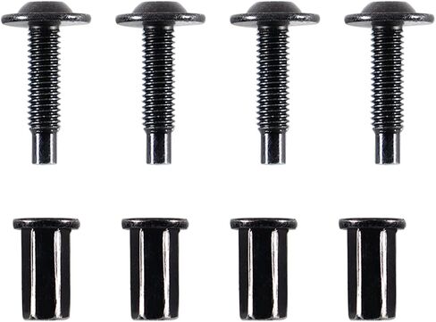 Tailgate Molding Cap Hardware Kits - Tailgate Cover Cap 4 Screw Bolts and 4 Nuts Hardware Compatible with 2007-2013 C-hevrolet G-MC Silverado Sierra and More in Saudi Arabia