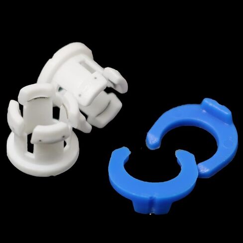 Bowden Tube Coupling Collet and Clamp FMHXG 10 Set Blue Pipe Horse Clips for 3D Printer Parts Coupling Accessory Fixed 6mm Tube, Fixed Bowden Tube Clamp in Saudi Arabia