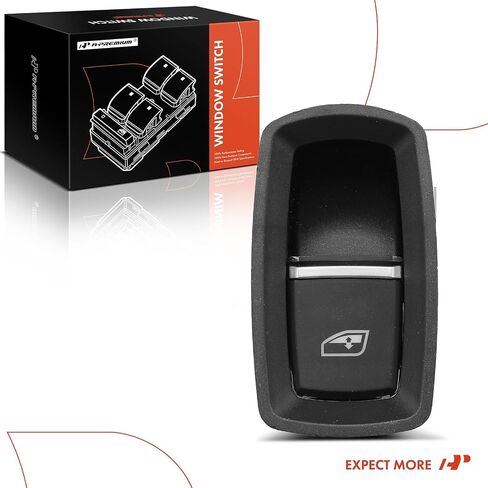 A-Premium Power Window Switch Compatible with Porsche 911 2012 2013 2014 2016, Cayenne 2011-2016, Compatible with Panamera 2010-2016, Front or Rear, Replace# 7PP959855CDML in Saudi Arabia