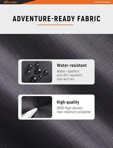 SKYSPER Hiking Backpack - 20L Small Hiking Daypack Lightweight Hiking Backpack, Breathable Day Pack, Backpacking for Women Men in Kuwait