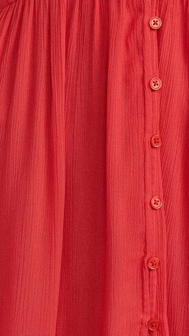Women's Button Mini Dress in Saudi Arabia