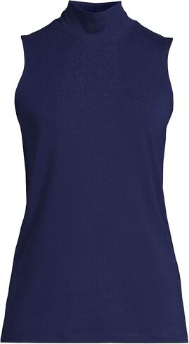 Lands' End Women's Lightweight Jersey Mock in Saudi Arabia