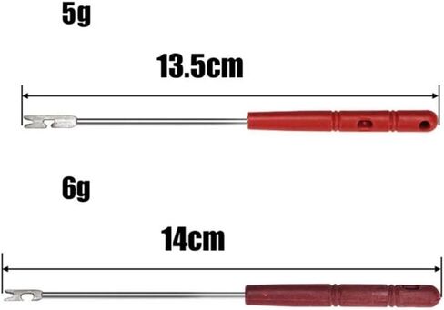 4PCS Fishing Hook Quick Removal Descending Device Portable Fishing Hook Detacher Fishing Tackle Unhooking Device Removal Extractor Outdoor in Saudi Arabia