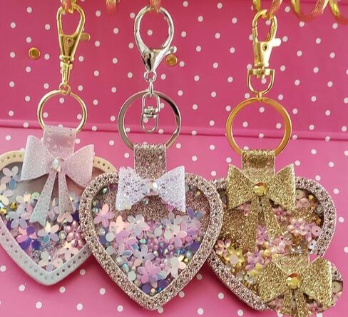 قطع معدنية على شكل سلسلة مفاتيح على شكل قلب، إطار سلسلة مفاتيح على شكل قلب قطع معدنية يموت قطع استنسل بطاقة ورقية حرفية قالب DIY قطع معدنية يموت الألبوم النقش ورقة يموت لصنع بطاقة سكرابوكينغ in Kuwait