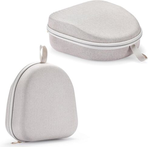 Carrying Bag Hard Travelling Case Compatible with Beats Studio Pro/Beats Studio3 / Beats Solo 4 / Beats Solo3 / Beats Solo2 / Beats Solo Pro Bluetooth On-Ear Headphones (Gray) in Saudi Arabia