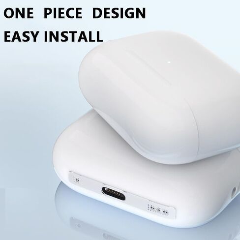 ملصق واقي من الغبار متوافق مع Airpods pro الجيل الثاني، طبقة شفافة سفلية مقاومة للغبار، شفافة in Kuwait