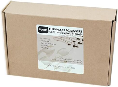 Chrome Plated Door Handle Cover Compatible with 2004-2014 Ford F-150 F150 2005-2008 Lincoln Mark LT (2 Doors with Key Pad No Passenger Keyhole) XG7701 in Kuwait