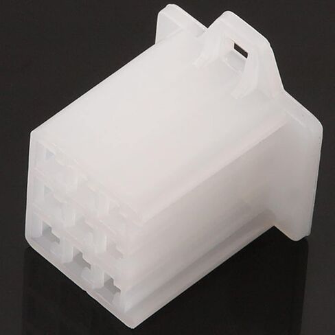 Male Female Spade Wire Connector Quick Splice Crimp Terminals Housing Box for Electrical Wiring Relay Car Audio Speaker Headlight Motorcycle (5 Sets, 6.3mm 6 Ways Male&Female Housing) in Saudi Arabia