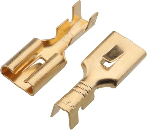 Male Female Spade Wire Connector Quick Splice Crimp Terminals Housing Box for Electrical Wiring Relay Car Audio Speaker Headlight Motorcycle (5 Sets, 6.3mm 6 Ways Male&Female Housing) in Saudi Arabia