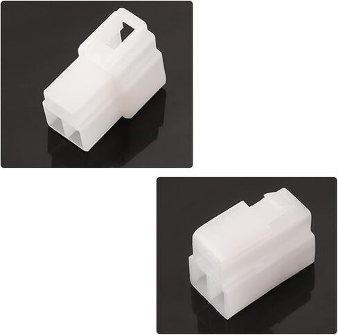 Male Female Spade Wire Connector Quick Splice Crimp Terminals Housing Box for Electrical Wiring Relay Car Audio Speaker Headlight Motorcycle (5 Sets, 6.3mm 6 Ways Male&Female Housing) in Saudi Arabia