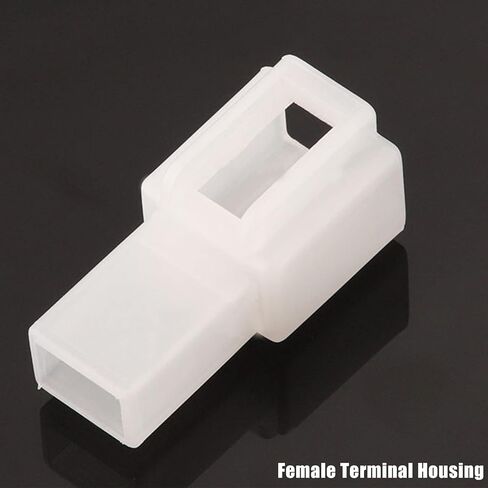 Male Female Spade Wire Connector Quick Splice Crimp Terminals Housing Box for Electrical Wiring Relay Car Audio Speaker Headlight Motorcycle (5 Sets, 6.3mm 6 Ways Male&Female Housing) in Saudi Arabia